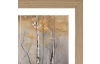 Rámovaný obraz Brezy 49x23 cm, buk