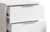 Nočný stolík s 3 zásuvkami Smilla, výška 61 cm, biely