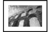 Rámovaný obraz Architektura 70x50 cm, čiernobiely