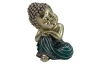 Dekoračná soška Buddha 15 cm,strieborná