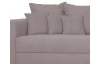 Široká pohovka Rosa, ružová látka
