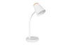 Stolová LED lampa Pongo, biela
