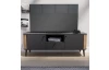 TV skrinka Pure, 138 cm, tmavě šedá/dub artisan