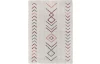 Koberec Boho Indian 160x230 cm, biely