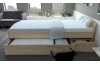 Posteľ s úložným priestorom Patrik 90x200 cm, dub sonoma