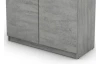 Skrinka Carlos 80 cm, šedý beton