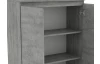 Skrinka Carlos 80 cm, šedý beton
