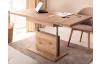 Rozkladací konferenčný stolík s nastavením výšky Cortado 110-150 cm, dub artisan