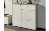 20 Úložná komoda/botník Lime 102 cm, béžový kašmír/dub evoke