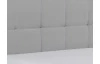 Posteľ Glory 140x200 cm, svetlo šedá látka, bez matraca