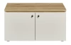 Predsieňová lavica s úložným priestorom Lime 70 cm, béžová kašmír/dub evoke