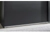 Šatníková skriňa Easy Plus, šírka 180 cm/extra výška 236 cm, grafit/sklo