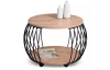 Okrúhly konferenčný stolík Peking 60 cm, dub artisan