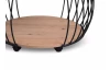 Okrúhly konferenčný stolík Peking 60 cm, dub artisan