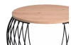 Okrúhly konferenčný stolík Peking 60 cm, dub artisan