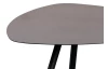 Stolík Mira, priemer 60 cm, antracitový