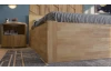 Posteľ s úložným priestorom Fava Box 180x200 cm, prírodný buk