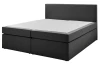 Posteľ boxspring Aston 180x200 cm, antracitovo šedá látka