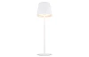 Nabíjacia stolná LED lampa Vannie, biela