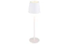 Nabíjacia stolná LED lampa Vannie, biela