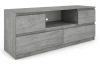 TV skrinka Carlos, šedý beton, šírka 140 cm