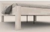 Rohová posteľ so zástenou vpravo Fava P 180x200 cm, bielený buk