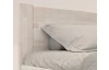 Rohová posteľ so zástenou vpravo Fava P 180x200 cm, bielený buk