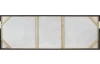 Ručne maľovaný obraz Domček 150x50 cm, výrazná štruktúra