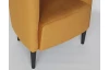 Kreslo Navara, horčicová žltá látka