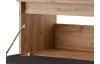 Závesná TV skrinka Asko Living, 135 cm, dub artisan/antracit