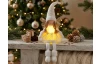 Vianočná dekorácia LED Sediaci anjel 55 cm, mix