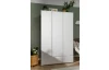 Šatníková skriňa Image, 122 cm, biela