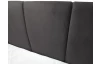 Posteľ boxspring Fresco 180x200 cm, tmavo šedá látka