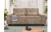 Dvojmiestna pohovka Cassino, béžová tkanina