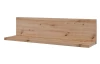 Polica na stenu Asko Living, 60 cm, dub artisan