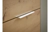 Komoda so zásuvkami Simada 150 cm, dub artisan/šalviovo zelená