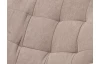 Relaxačné TV kreslo s podnožkou Leonardo, cappuccino látka