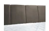 Posteľ boxspring Fresco 180x200 cm, svetlo hnedá látka